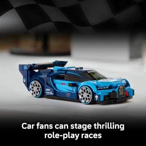 Speed Champions Bugatti Vision GT Hyper Sports Car (77253)