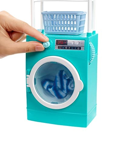 Ken Laundry-Themed Playset - Spinning Washer/Dryer Ages 3+
