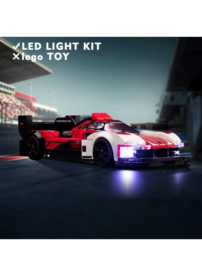 Led Light Kit for LEGO Speed Champions Porsche 963 76916