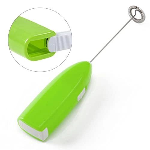 Cordless Electric Hand Mixer - Green Battery Powered