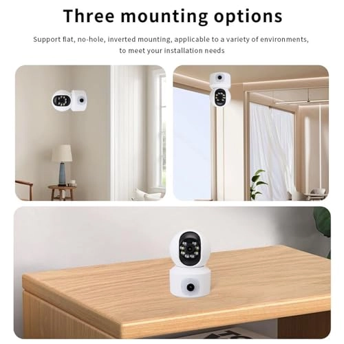 Dual Lens Security Camera 1080P