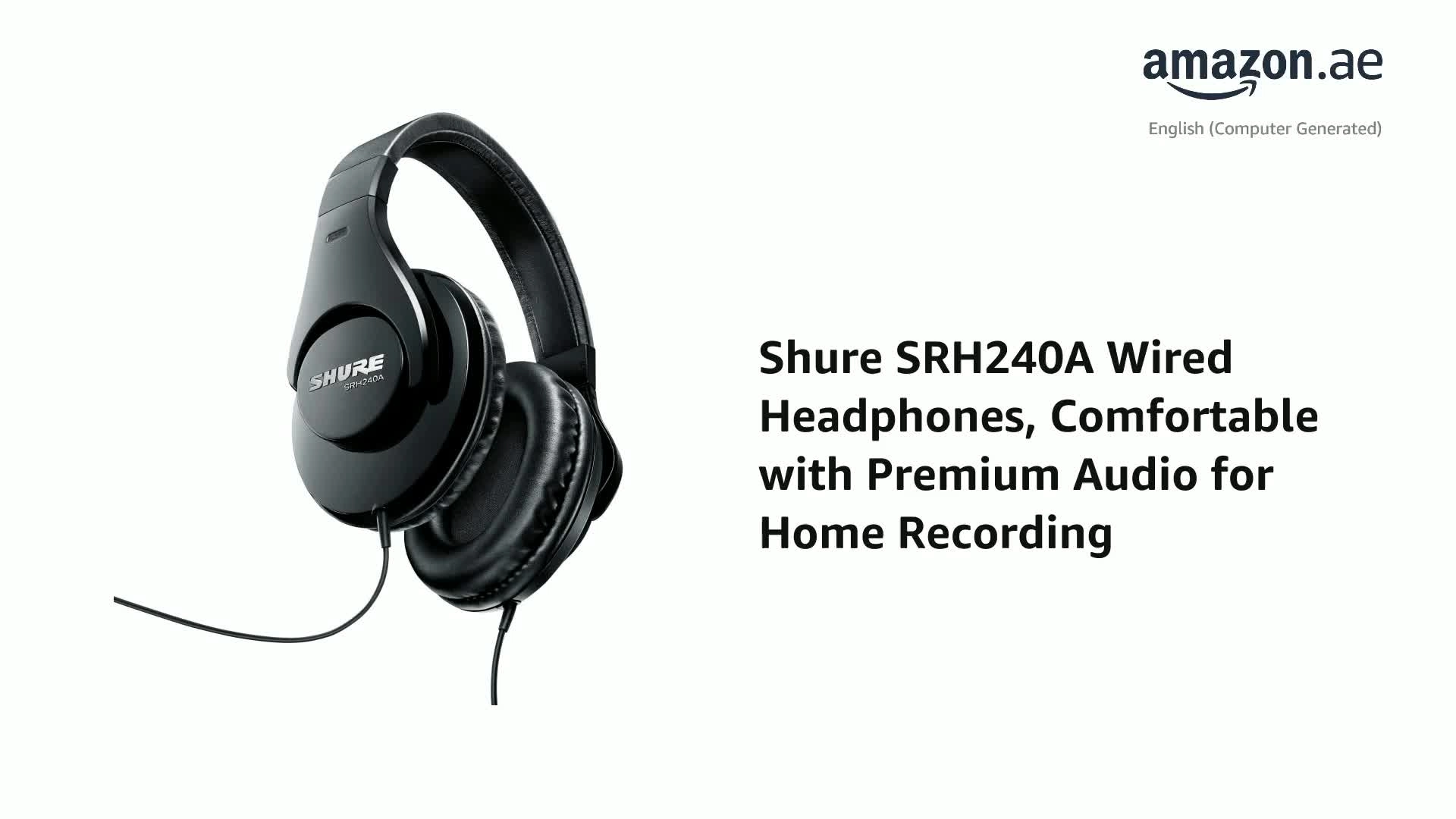 SRH240A Wired Headphone