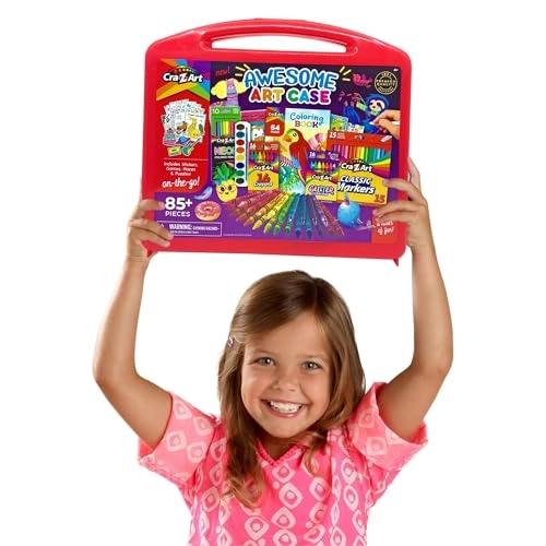 Awesome Arts Case - School Art Supply Kit Storage