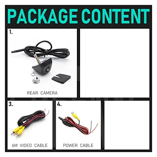 Rear View Backup Camera - Night vision wired