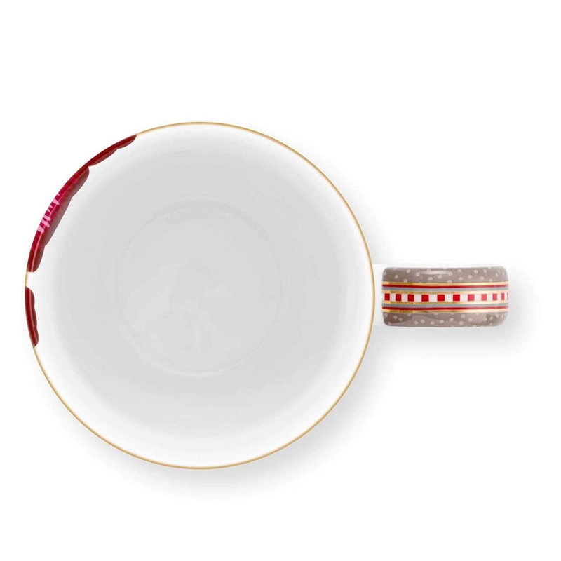 Blooming Tales Fantasy Mug - 2 pcs - Gold rim - 365 ml