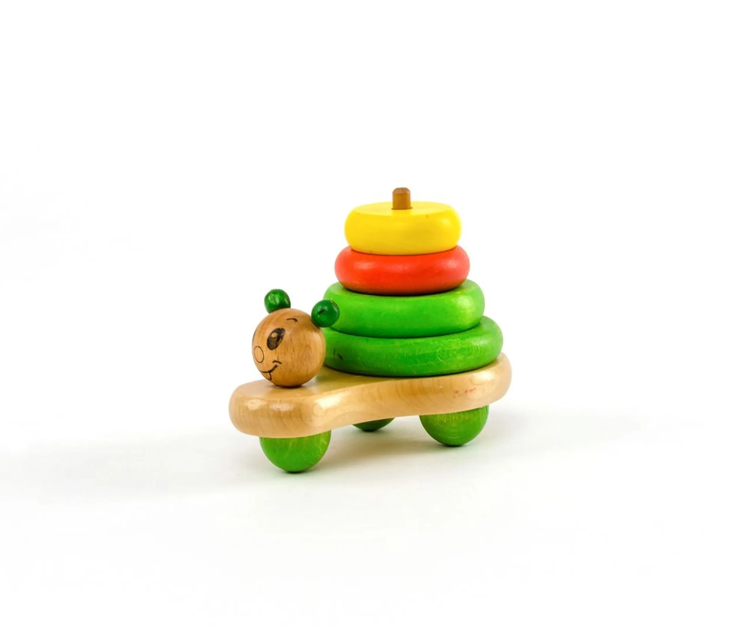 Edu Fun Stacking Rings - Snail - Suitable for 12 months and above