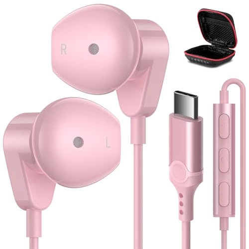 USB C Headphones Wired Earbud