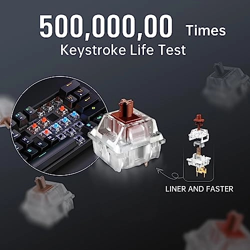 60% Mechanical Gaming Keyboard - Wired