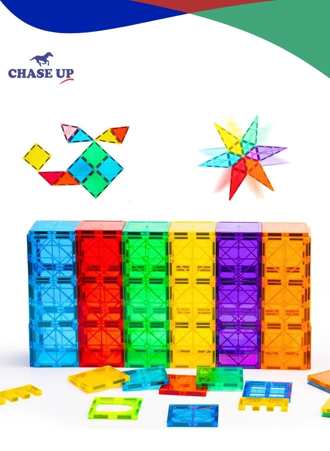 Chase Up Magnetic Tiles - 136 pcs