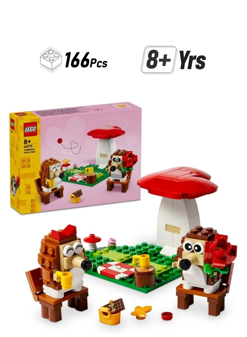 Hedgehog Picnic Date (40711) - 8+ Years Multicolour