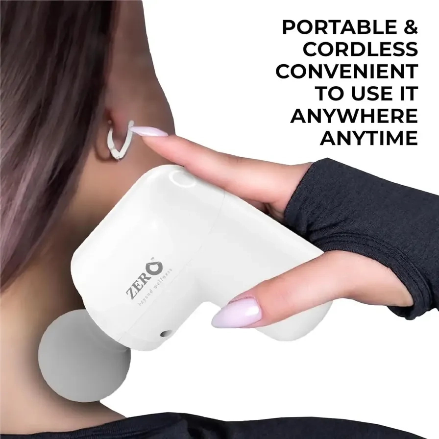 Therma Flex Mini Massage Gun - 6 Speed Integrated Heat