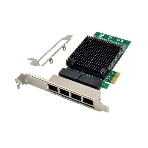 millennium technology Pci Express Gigabit 4 Port Quad Server Network Adapter - Pci Express x1,x4,x8,x16