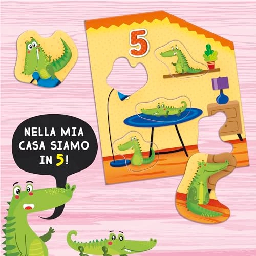 Carotina The useful numbers and animals - 3 years and up 1 piece