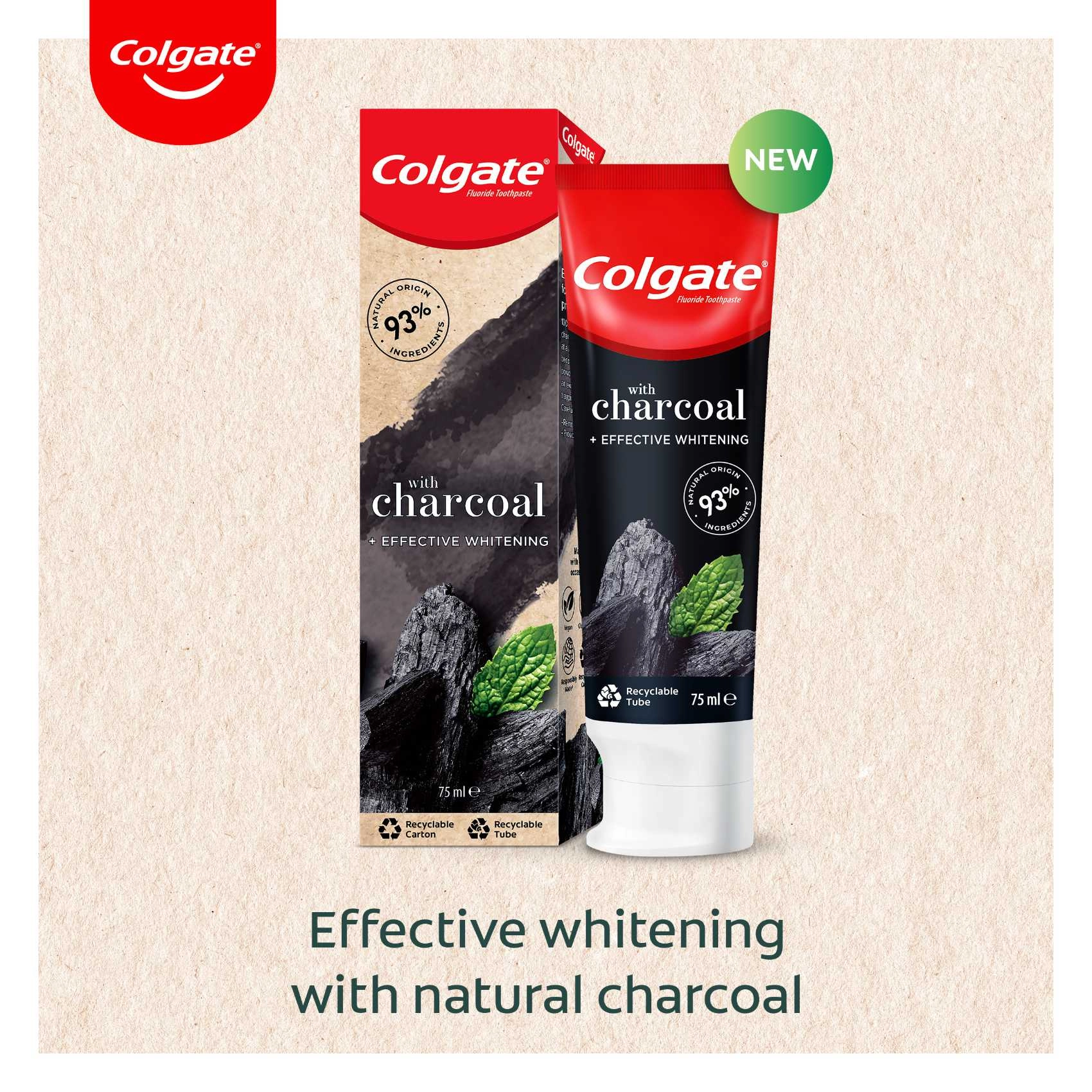 Natural Extracts Charcoal Toothpaste 75ml