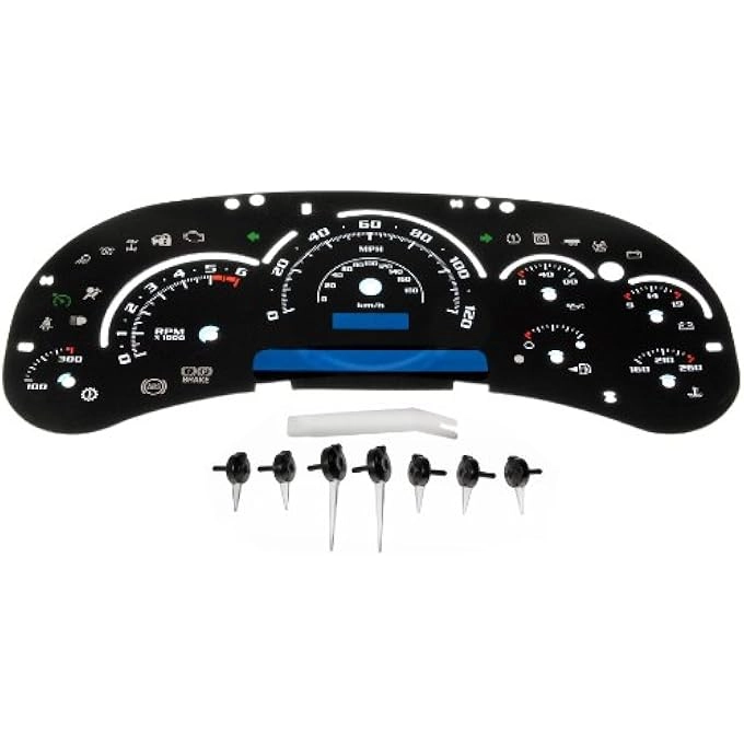 10-0000B Instrument Cluster Upgrade Kit - Compatible with Select Cadillac/Chevrolet/GMC Models
