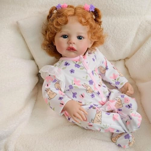 Meadow Reborn Baby Doll - 19 inch Vinyl Girl Ages 3+