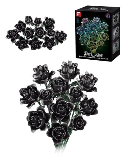 Gothic Black Rose Bouquet