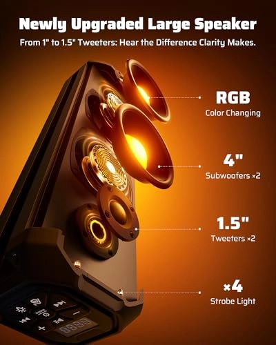 UTV Sound Bar - 4" 500 Watts