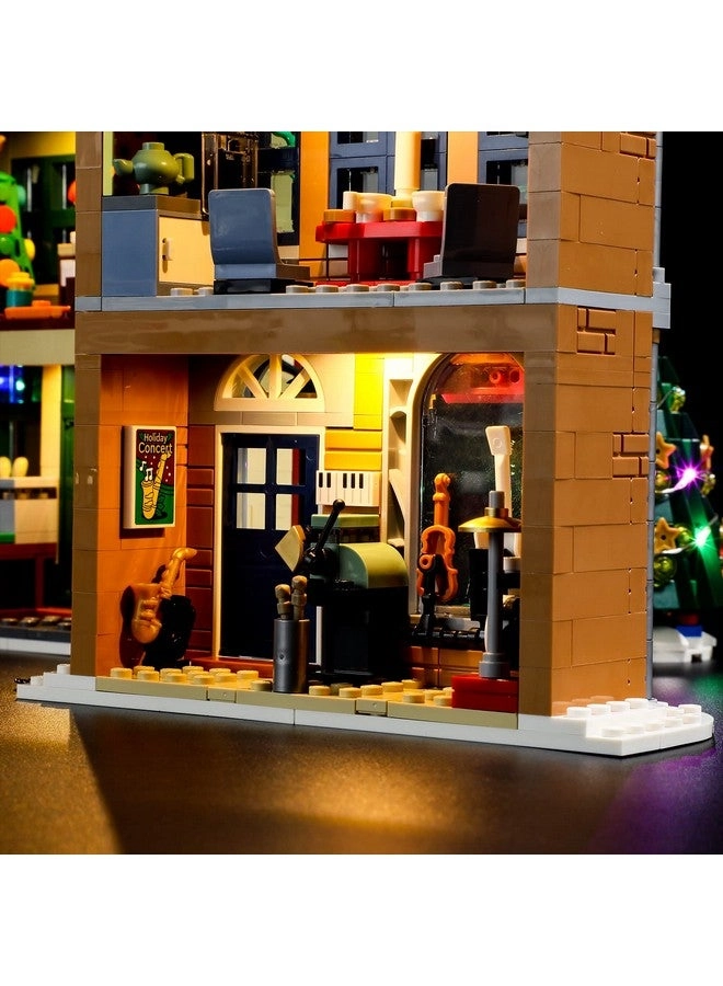 Led Lighting Kit for LEGO 10308 Holiday Main Street - Compatible with Lego Icons Building Model
