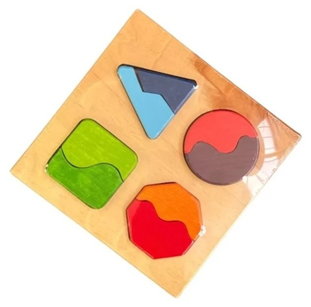Edu Fun Shapes And Geo Boards - Suitable for 3 years and above 9 Pcs