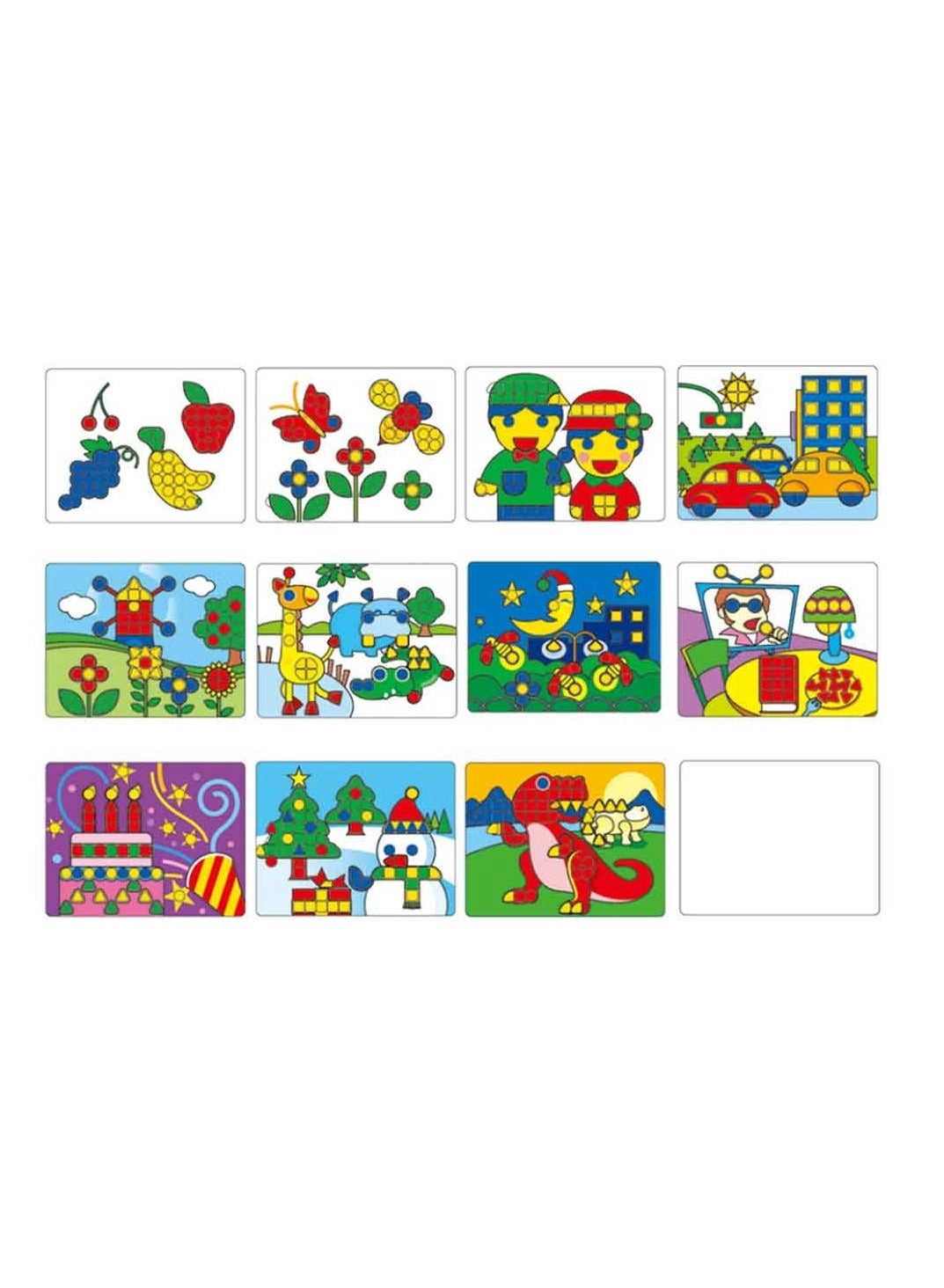 All In One Learning Board Set - 4+ Years 224 pieces