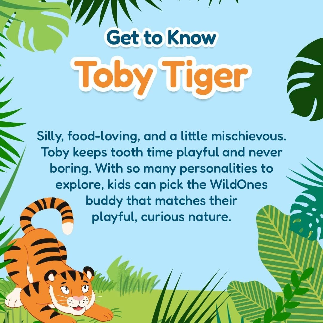 Wild Ones Tiger - Rechargeable Orange