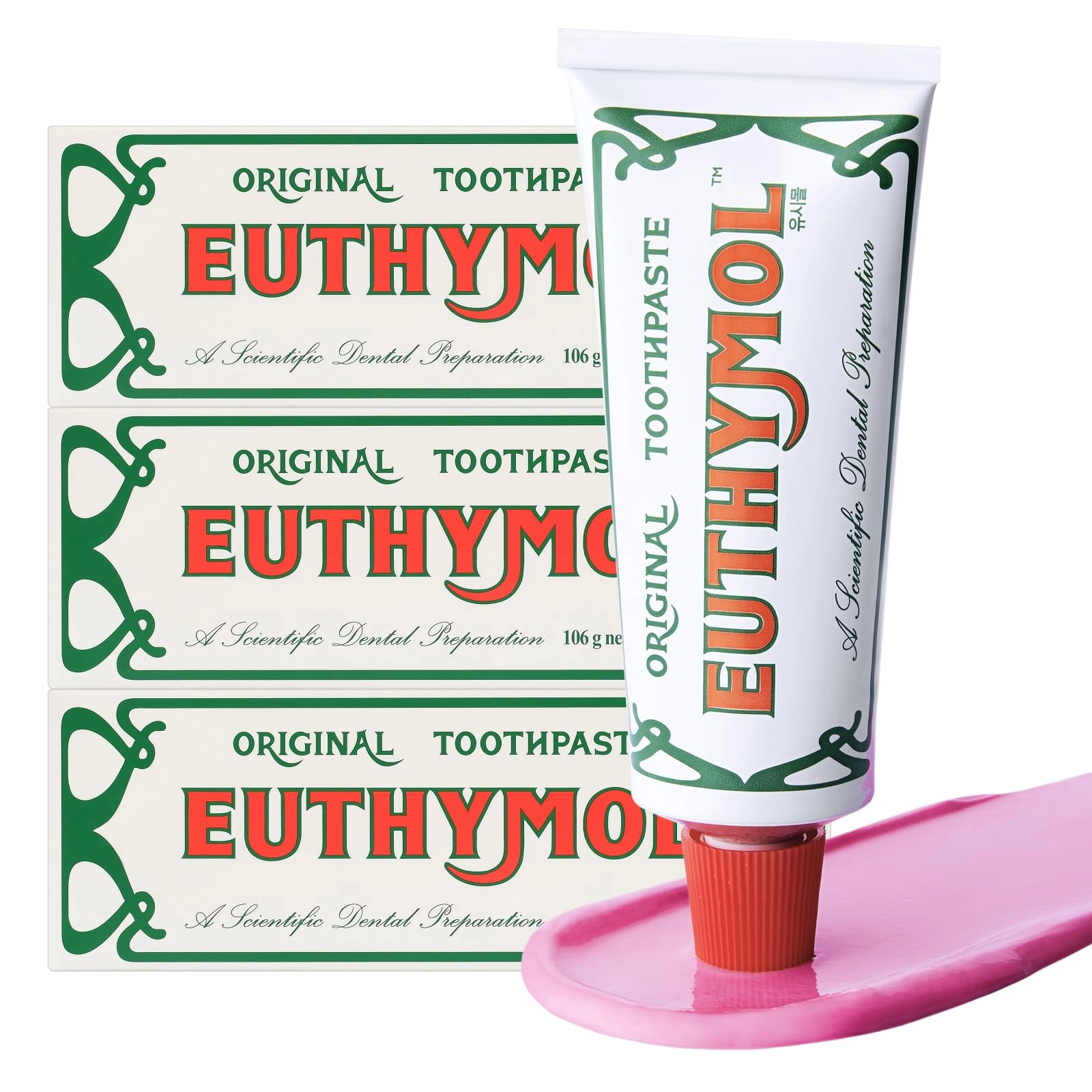 LG H&H Co., Ltd. Original Pink Mint Toothpaste Adult 10.74 Ounce
