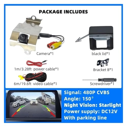GAF-LS8008 - Top Starlight Night Vision Wire AHD 1080P or 720P