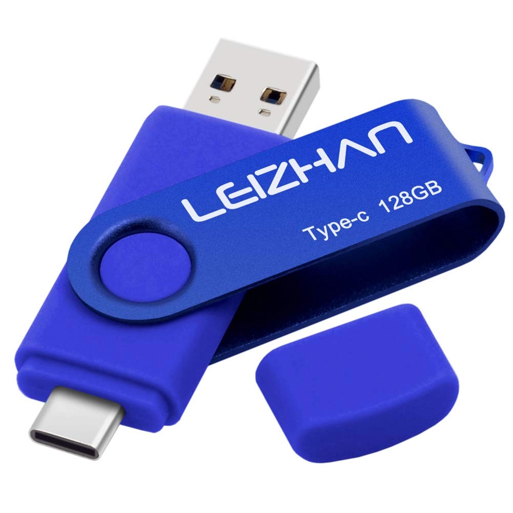Type-C USB Flash Drive - USB 3.0 USB-C USB-A 128GB