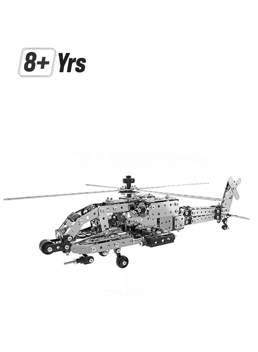 GE Helicopter Metal Puzzle Set - 567 pcs