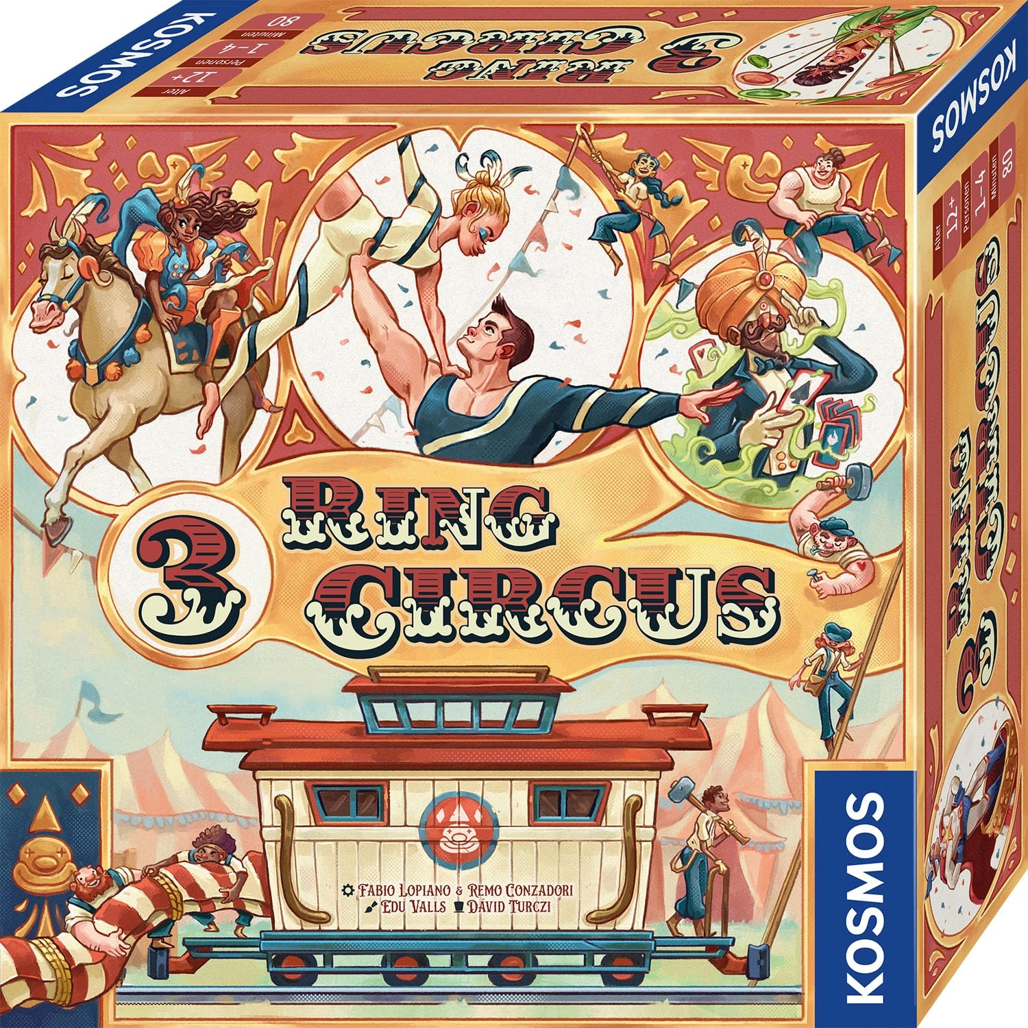 Kosmos 3 Ring Circus - Strategy Game (German)