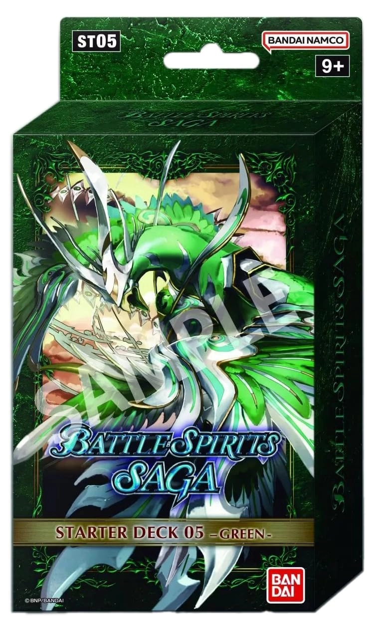 BANDAI NAMCO Entertainment BATTLE SPIRITS SAGA: Starter Deck 05 - Verdant Wings