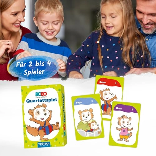 Bobo Siebenschläfer Quartettspiel - 0 - 5 years