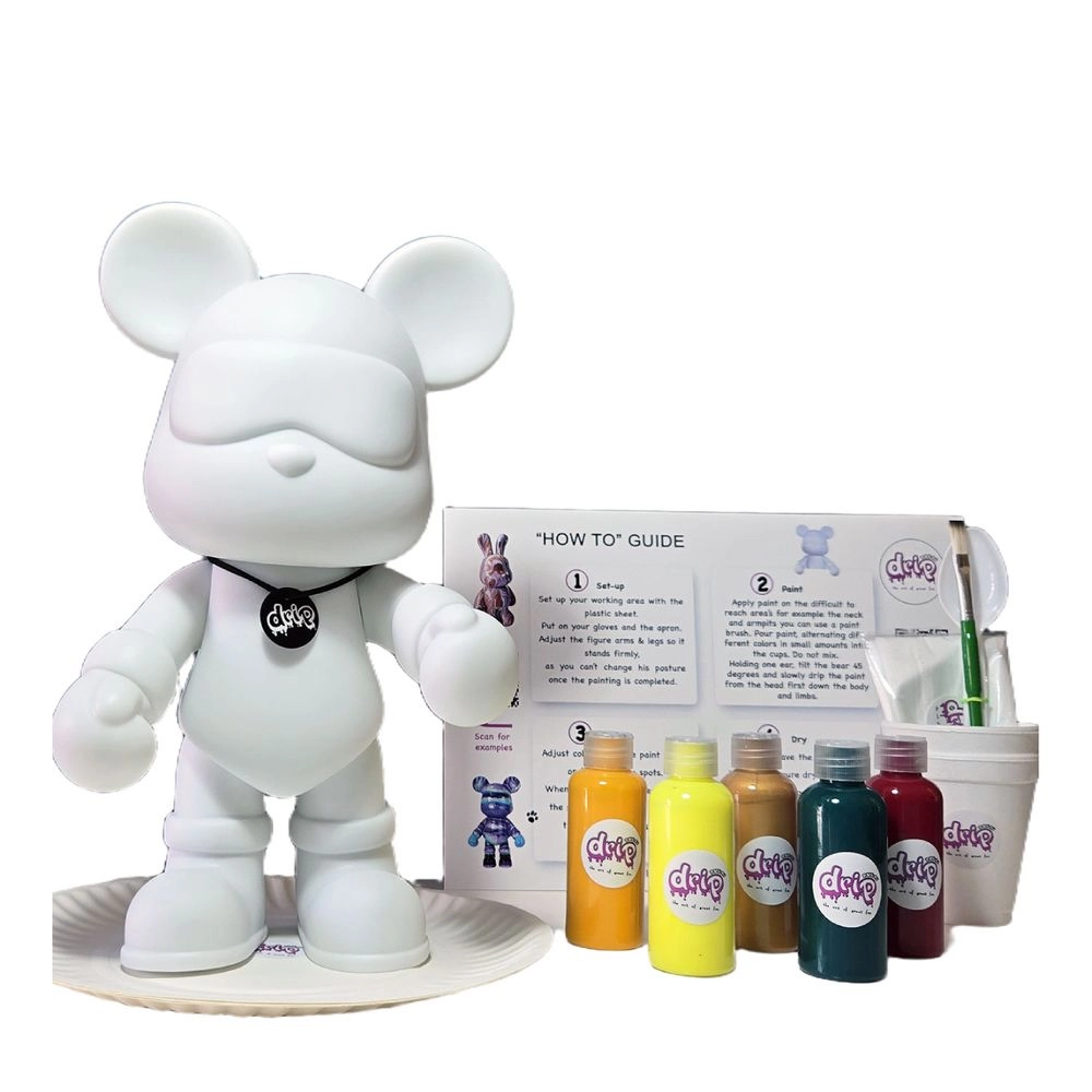 Mega Pouring Paint Bear Figure - XXL 53cm