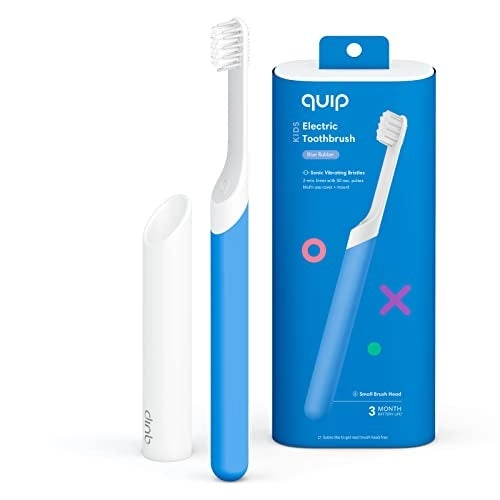 quip Sonic Toothbrush for Kids - Timed Soft Bristles 3 Month Battery Life