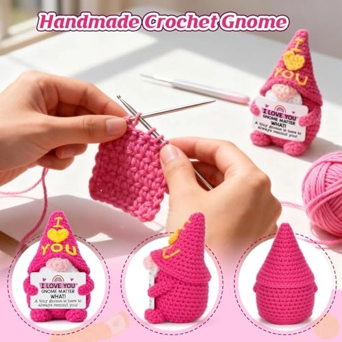 Gnome Positive Crochet gnome 2 cm Crochet