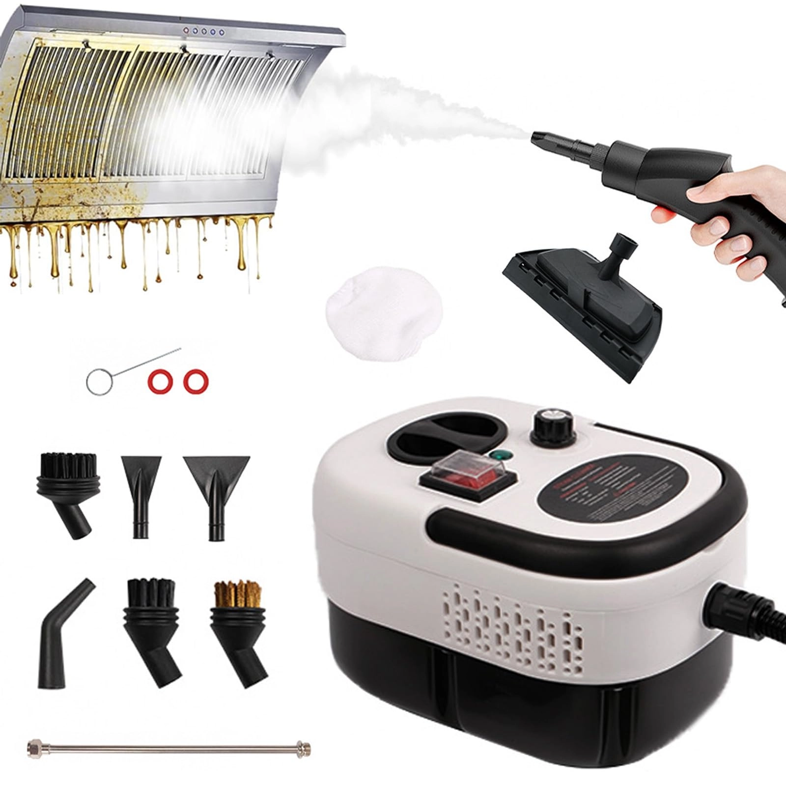 Steam Cleaner - 3 bar 1000 ml