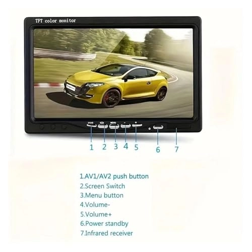 Rear View Parking Camera - Wire High-definition