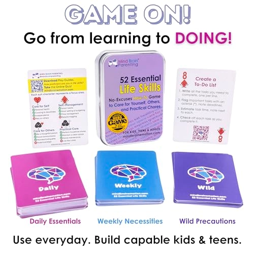 52 Essential Life Skills - 4 years and up