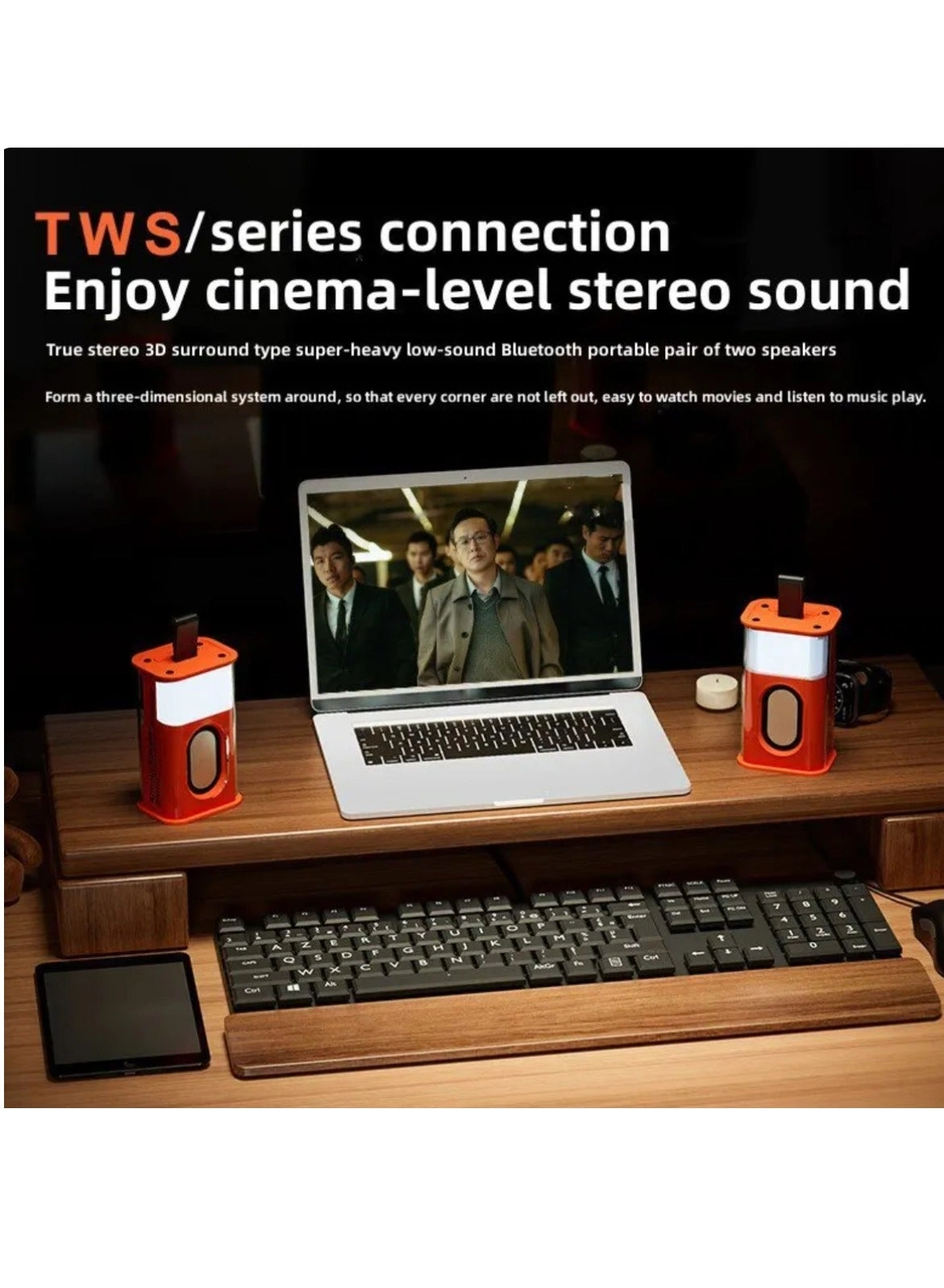 Transparent Mecha 2260 Bluetooth Speaker