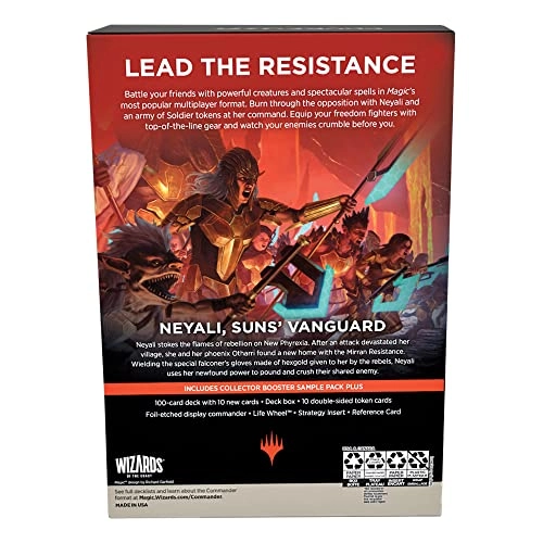 Magic: The Gathering: Phyrexia: All Will Be One Commander Deck - Rebellion Rising - 100-card + Collector Booster Sample Pack - 2-card