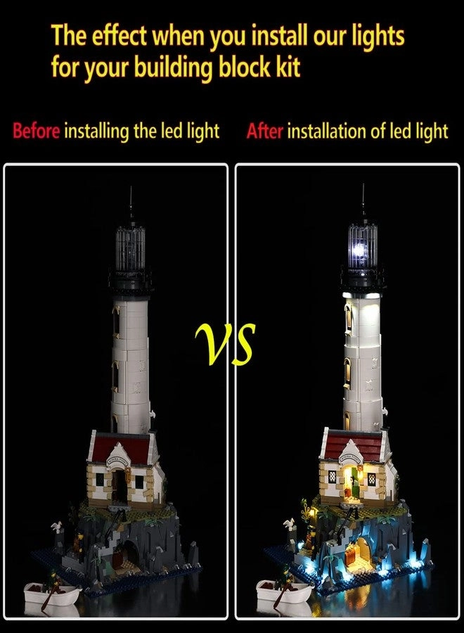 LED Light Kit - Compatible with Lego Set 21335 Lights Only Classic Version