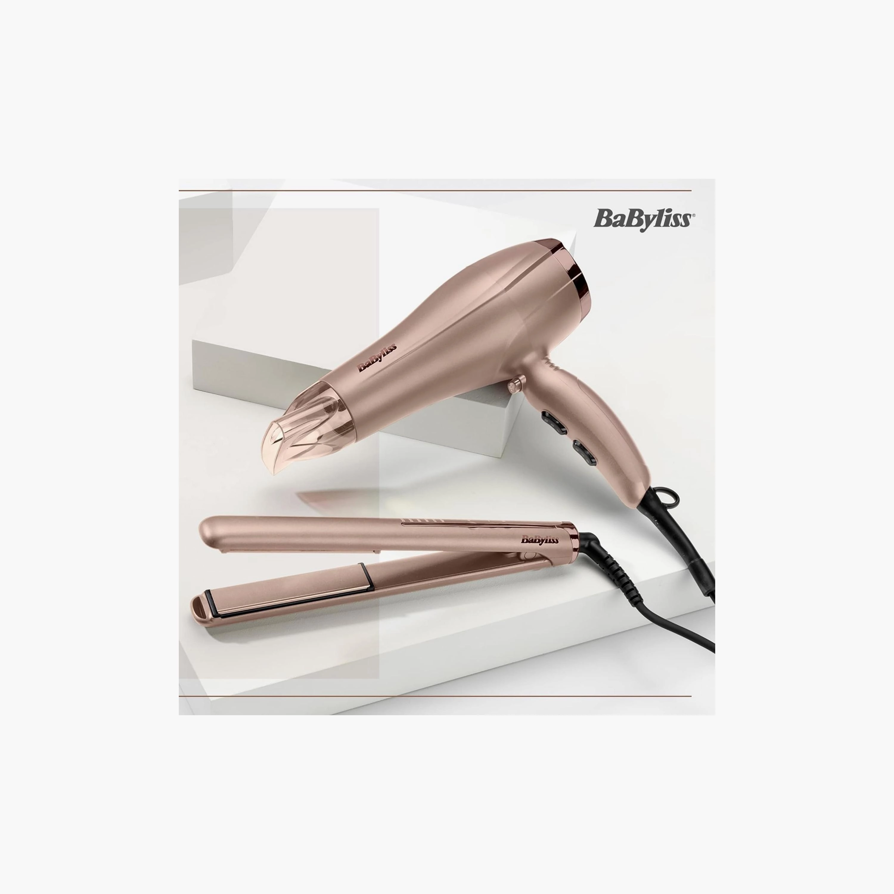 Smooth Pro + Powerful Hair Dryer