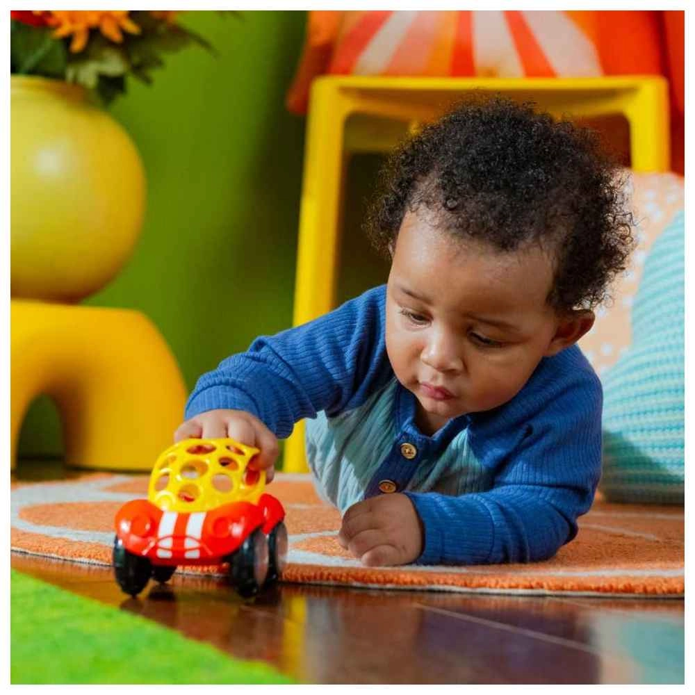 Rattle & Roll Toy - Suitable for 3 months & above Oball 1pc