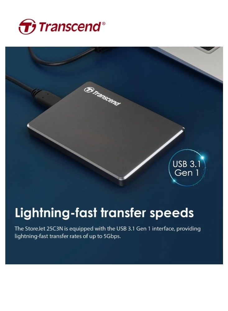 StoreJet 25C3N - 1 TB HDD