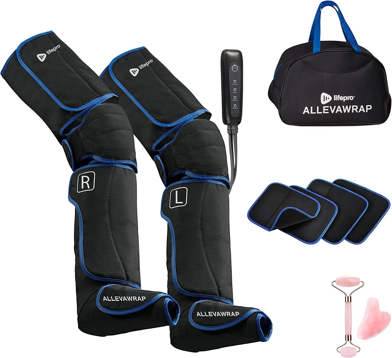 LifePro Leg Compression Massage Boots - Heat 5 Modes