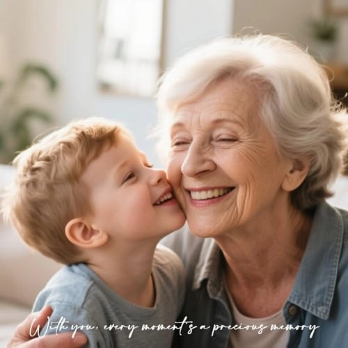 Grandma and Child Set - Resin