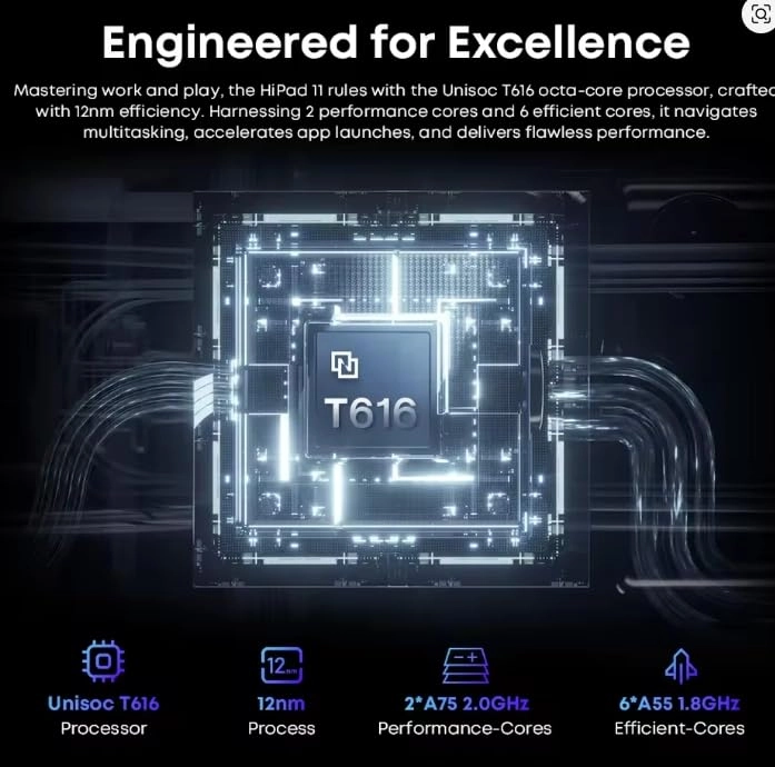 HiPad 11 - 128GB 10.95"