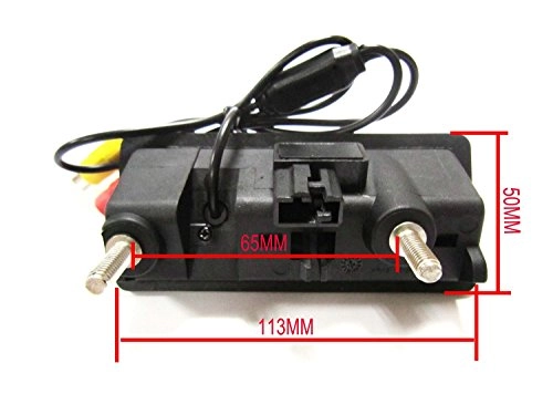 Car Rear View Reverse Parking Backup Camera - 756(H)×720(V) Pixel