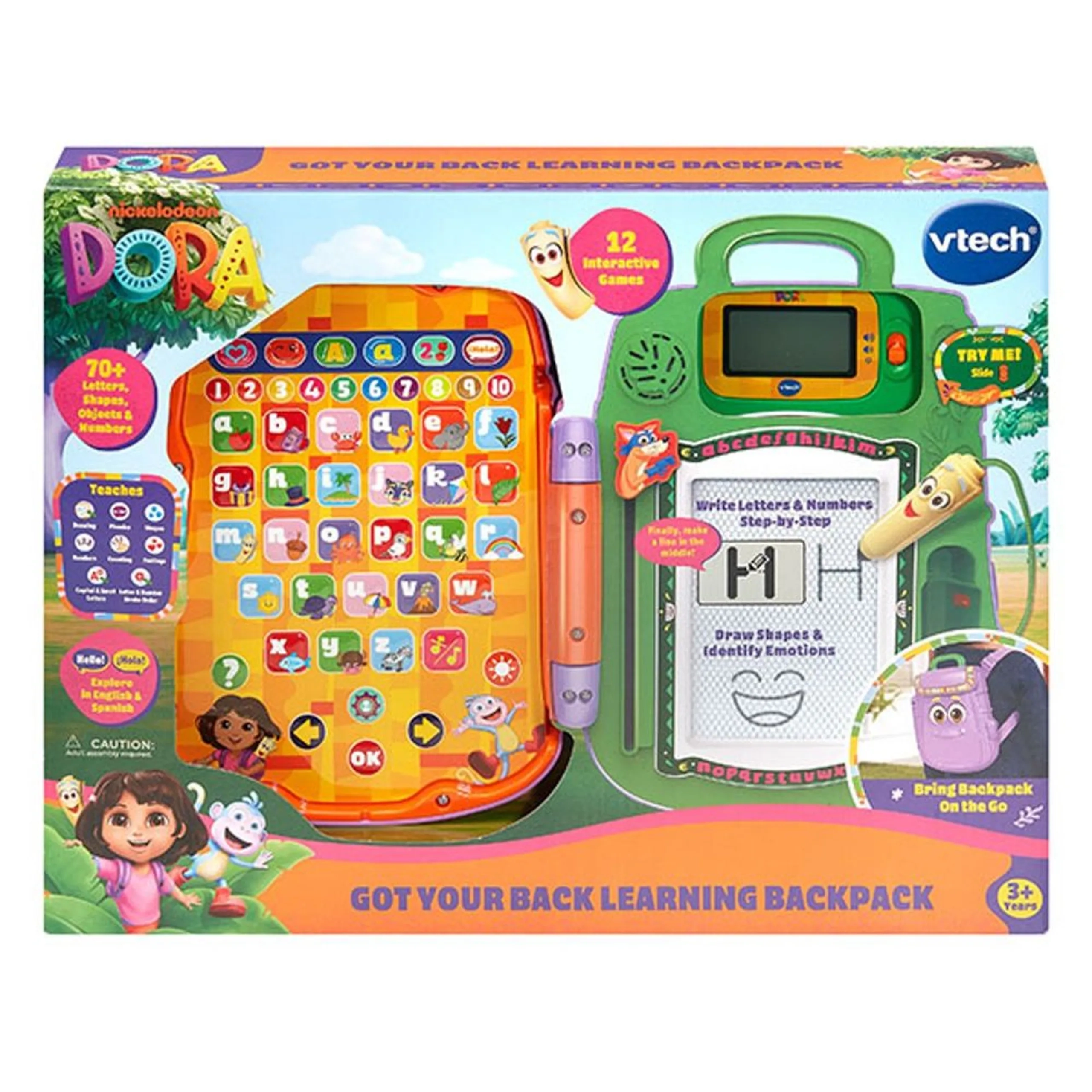 Dora Got Your Back Learning Backpack - Suitable for 3 years & above